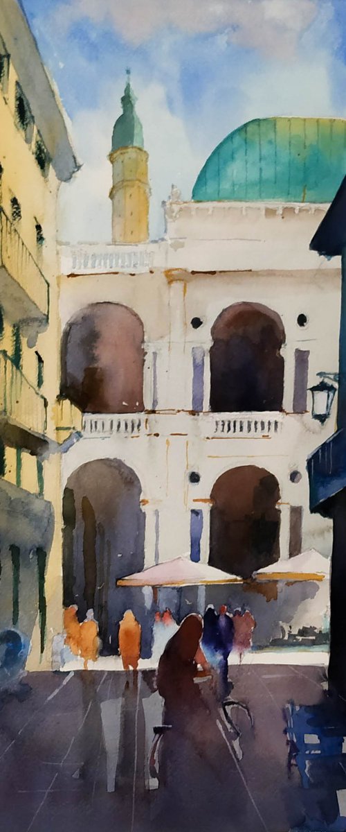 Vicenza scorcio della Basilica by Flavio Furlan