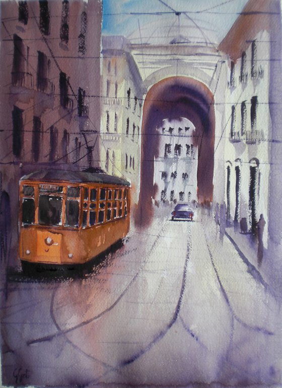 tram in Milan