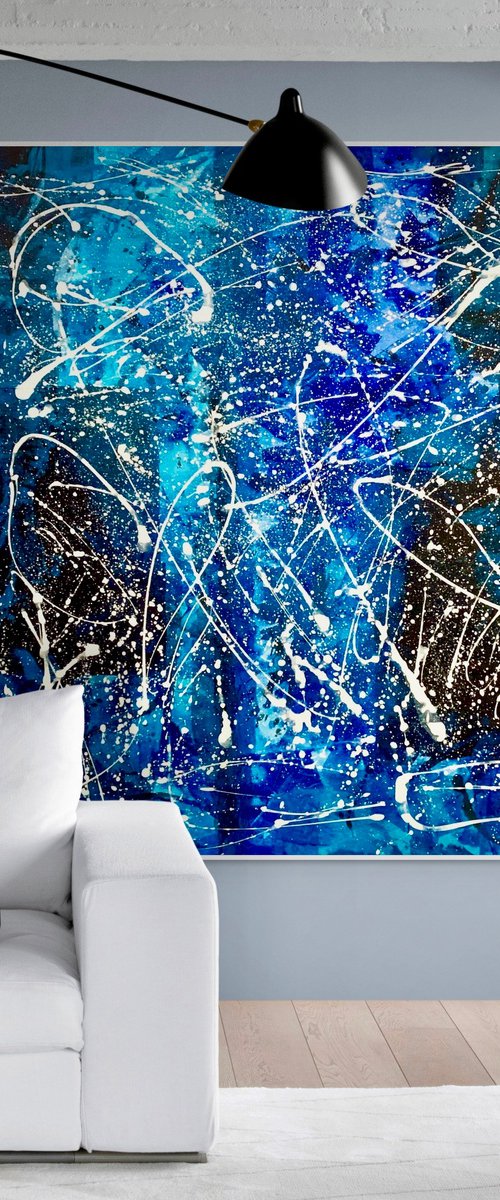Blue Boundless sky no. 3324 by Anita Kaufmann