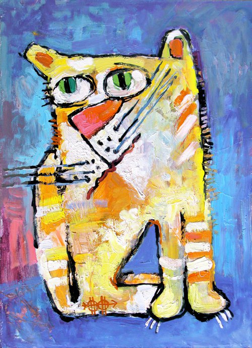 Cat stories #45 by Nikita Ostapenco