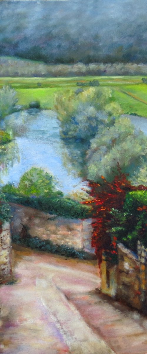 Beynac, Dordogne, France by Maureen Greenwood