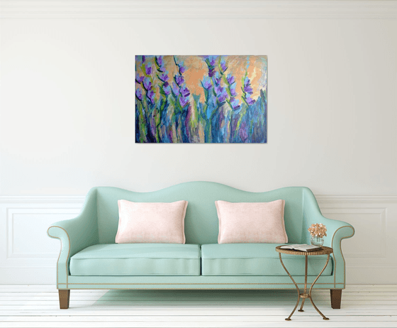 Irises. Inspired by Van Gogh #01