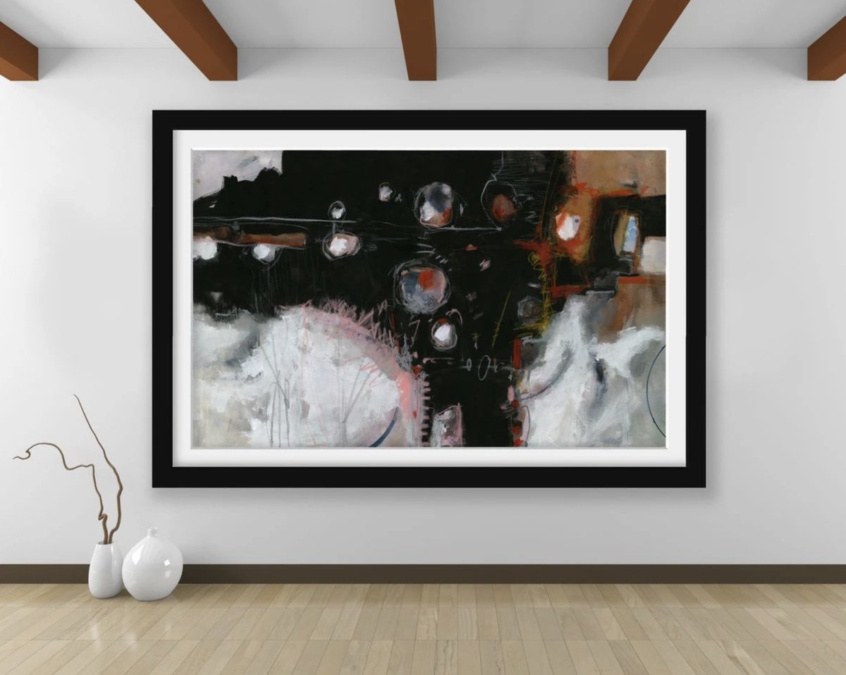 Expressive Painting , I Can Only Imagine By Kathy Morton Stanion, 26 X 41, Artwork For Sale On Artfinder