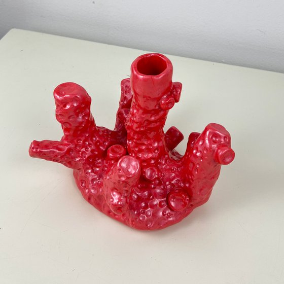 Coral Candle Holder