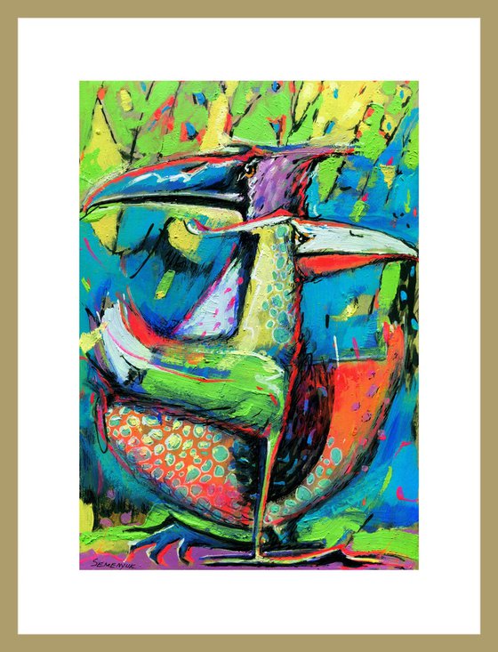 Abstract Birdies. Flight Plan