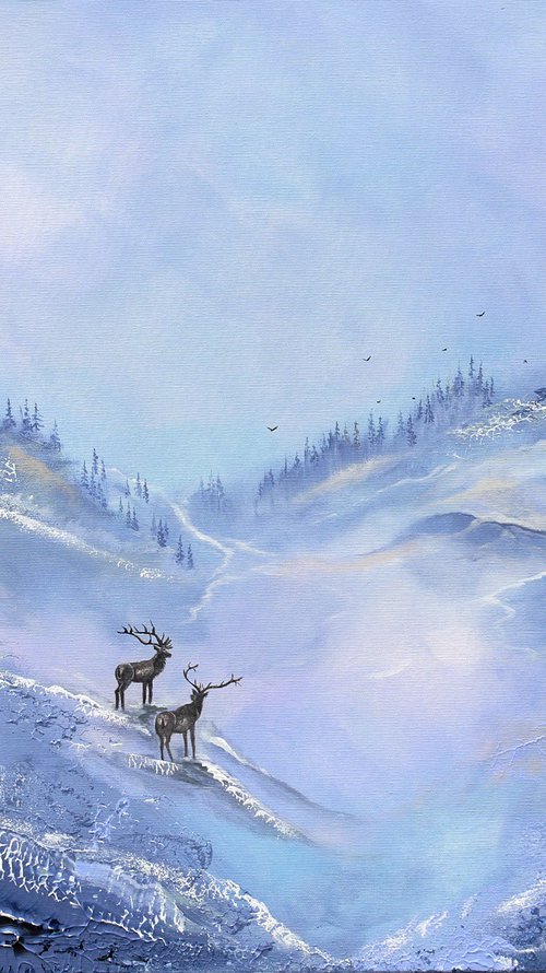 Blue twilight by Katerina Koroleva