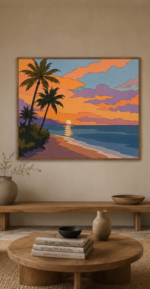 Sunset in Paradise #07 by Marina Krylova
