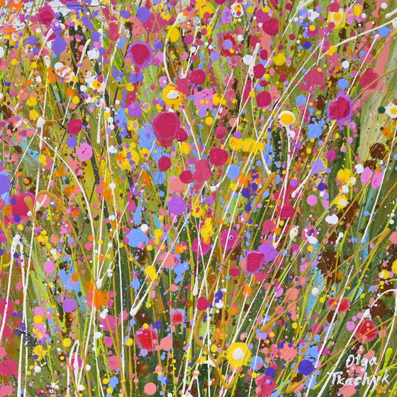 Seaside Bloom - Original Floral Painting