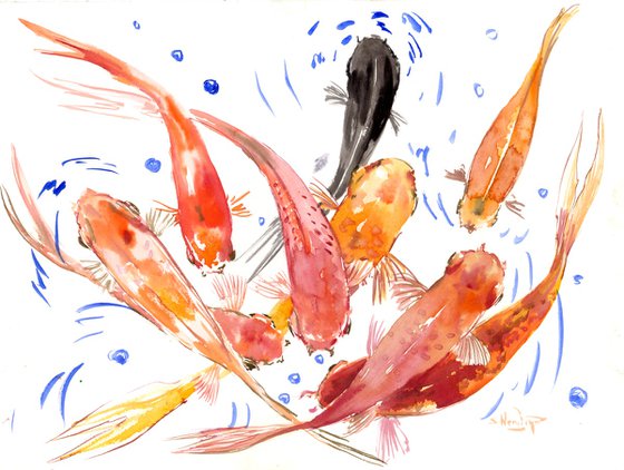 Koi Pond, Feng Shui
