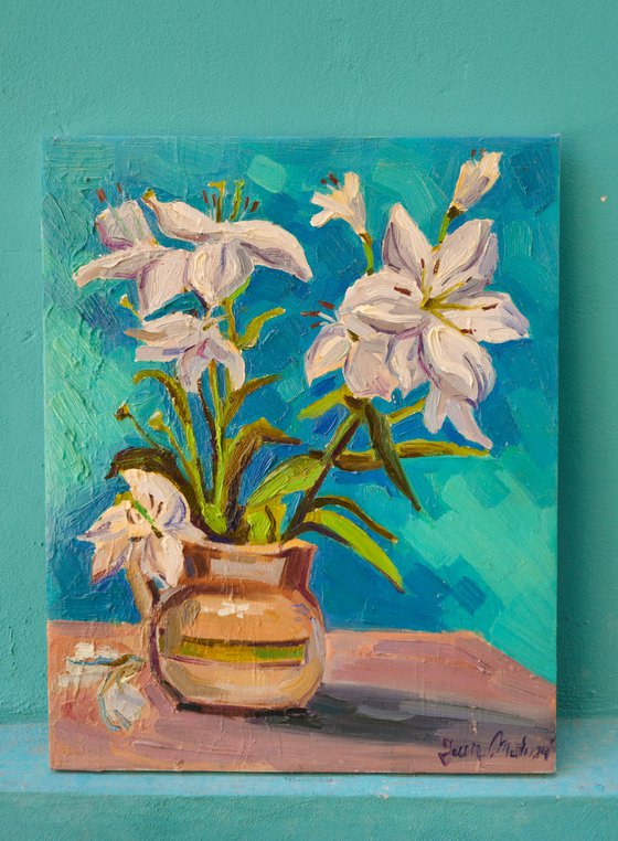 White Lilies