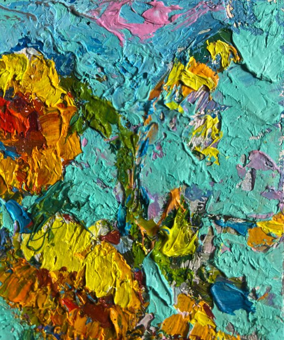 Sunflowers in the field