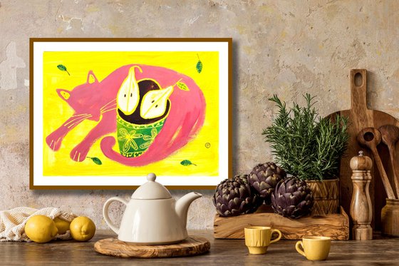 Time to eat pears