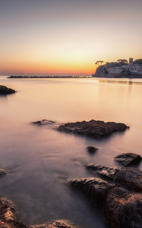 SUNSET ON THE BAY OF SILENCE by Giovanni Laudicina