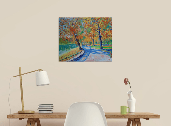 Autumn. Pond
