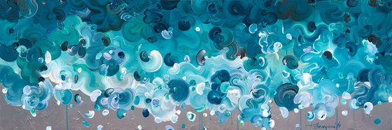 'Oceanum somnio II' - 60x20"