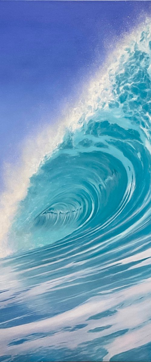 Unstoppable. Wave by Alla Kallass