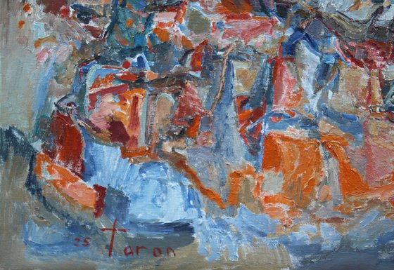 Winter in a small town