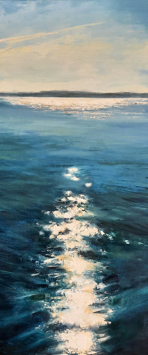 Distant shore by Irina Sergeyeva