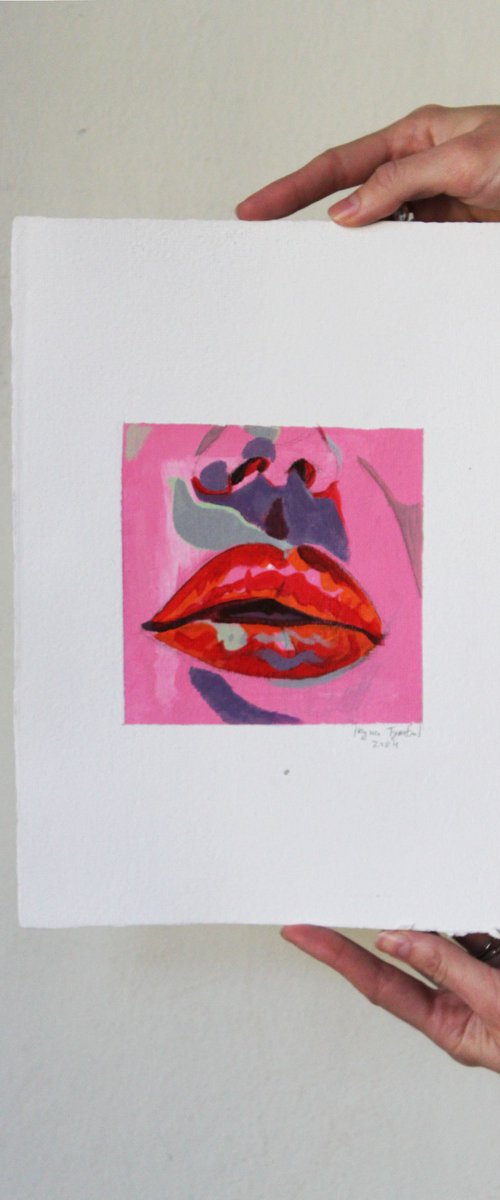 Lips by Iryna Tymkul