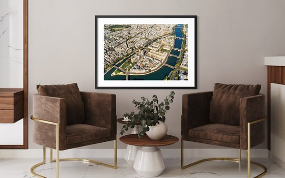 Île de la Cité, Paris, with the Norte-Dame