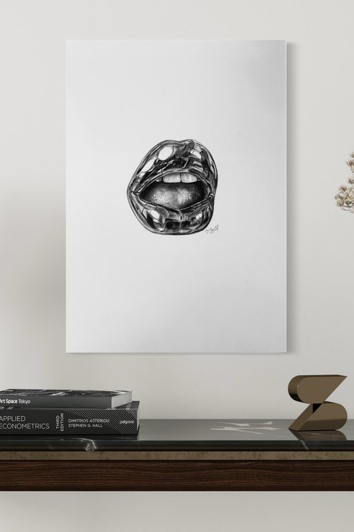 “Between breath and voice” by Amelia Taylor