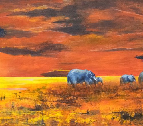 Under African Skies by Phillip Scaife