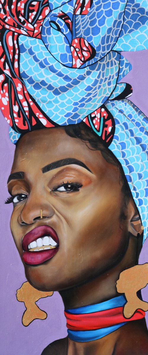 Mean Muggin #2 by Mikéla Henry-Lowe