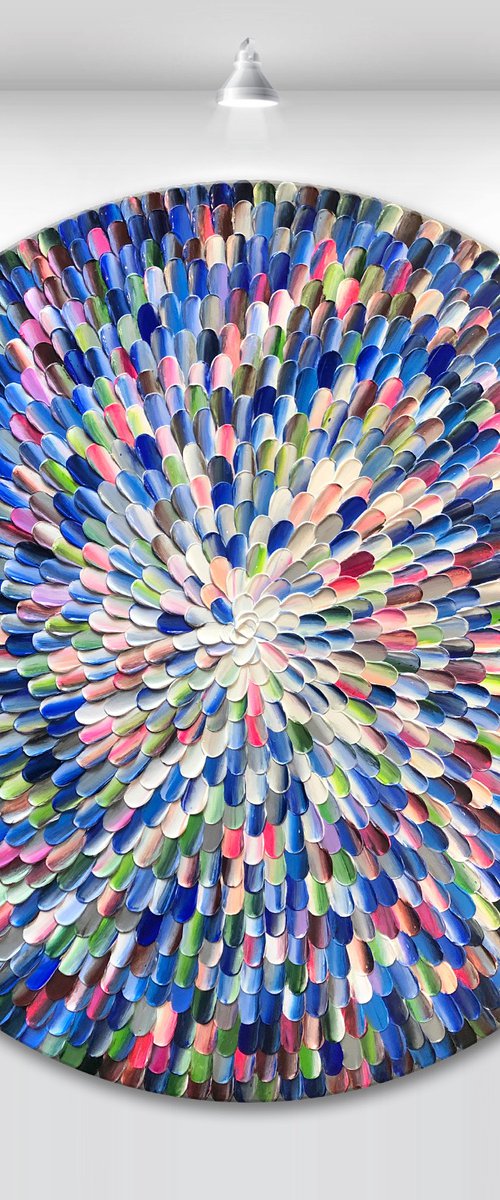'Nix nemus' - 36x36” by Tatiana Georgieva