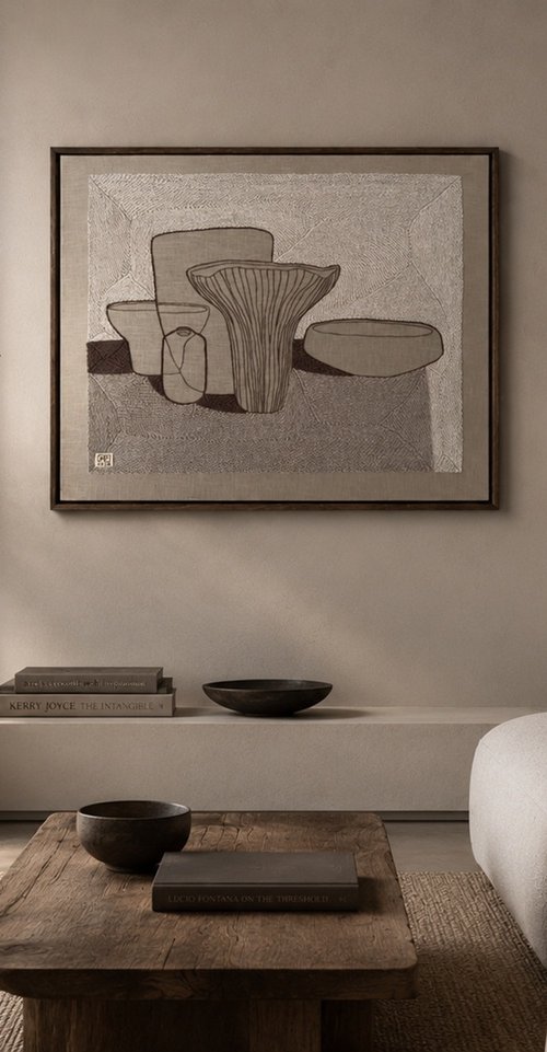 Vase Composition IX’26 by Milena Paladino