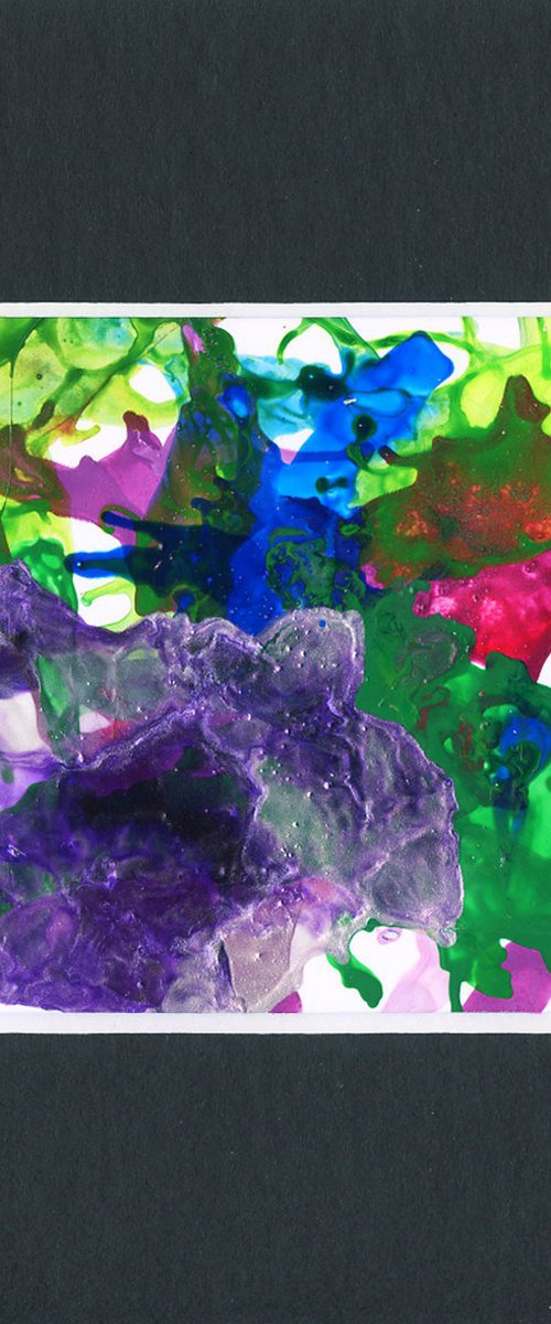 Colour Bomb - Ink Spots XVIII by KM Arts