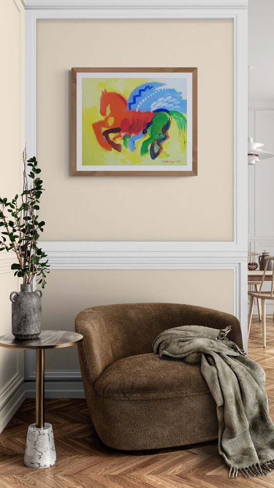 Pegasus for Vincent (van Gogh)