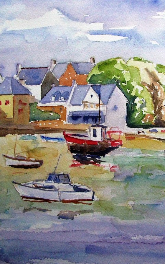 A Breton harbour