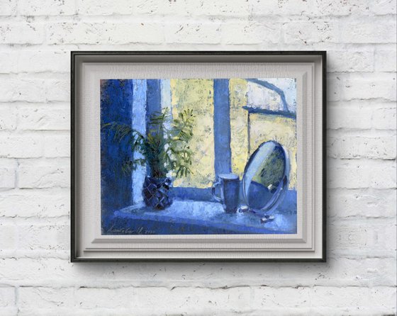 Blue window