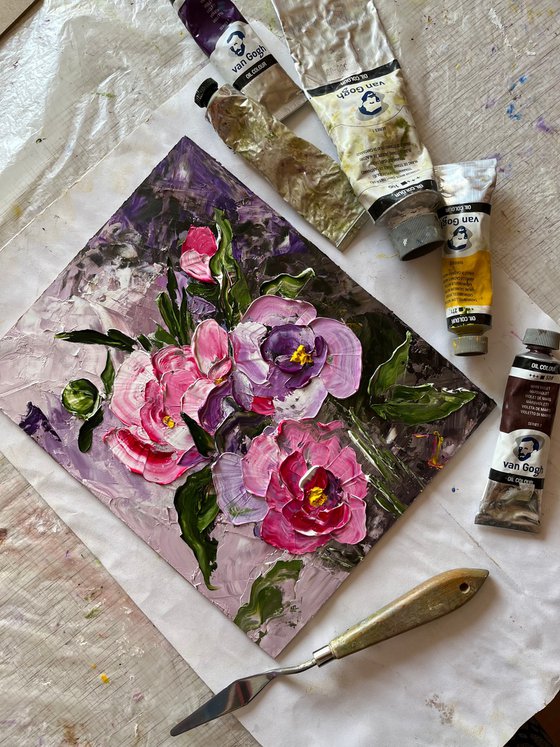 Peony Painting