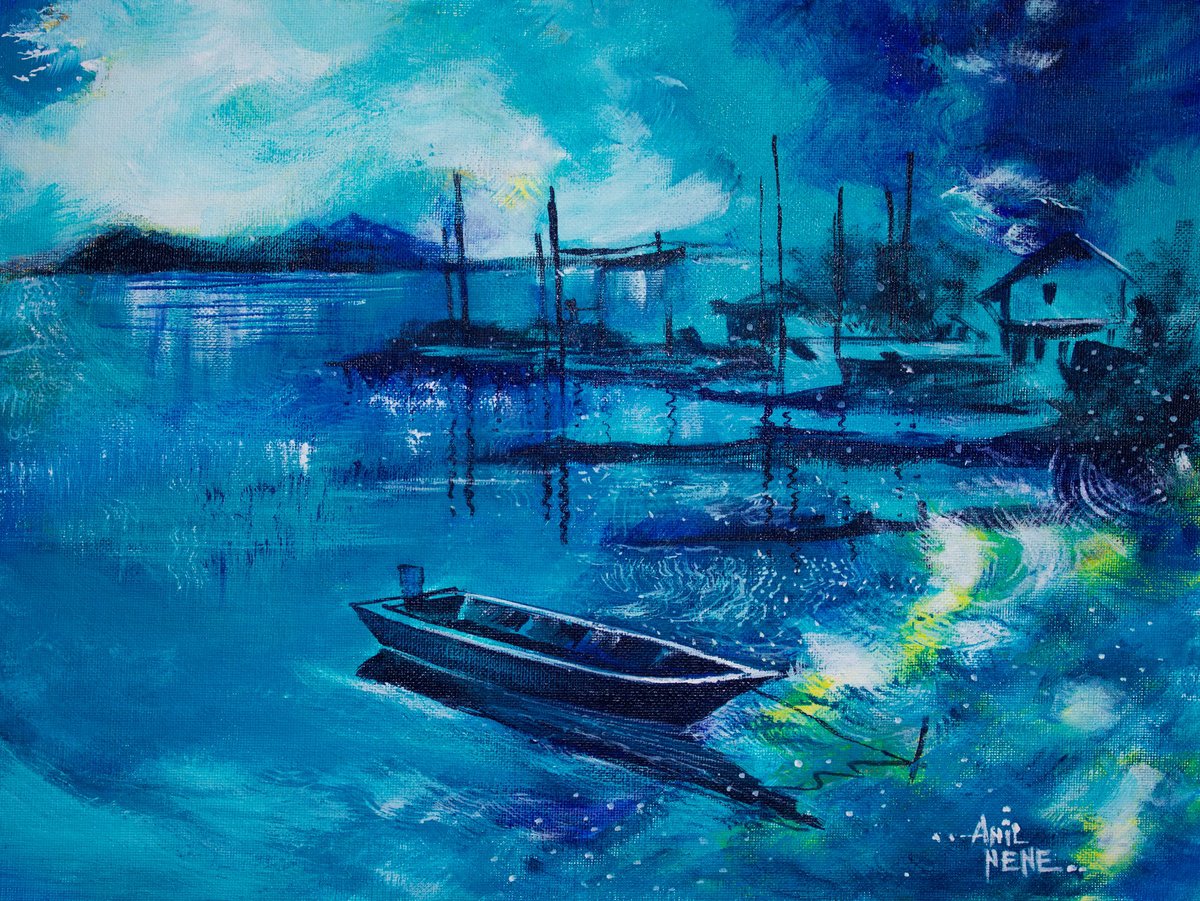 Blue Dream by Anil Nene