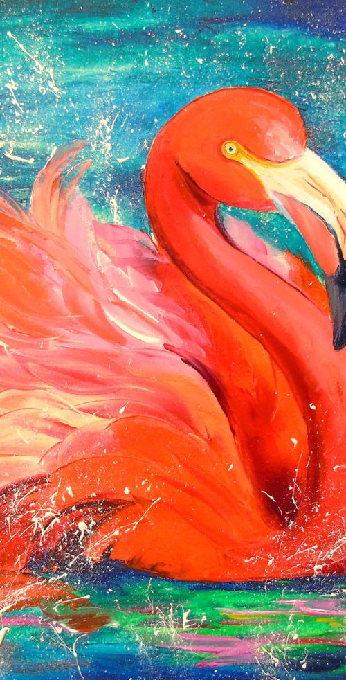 Flamingo by Olha Darchuk