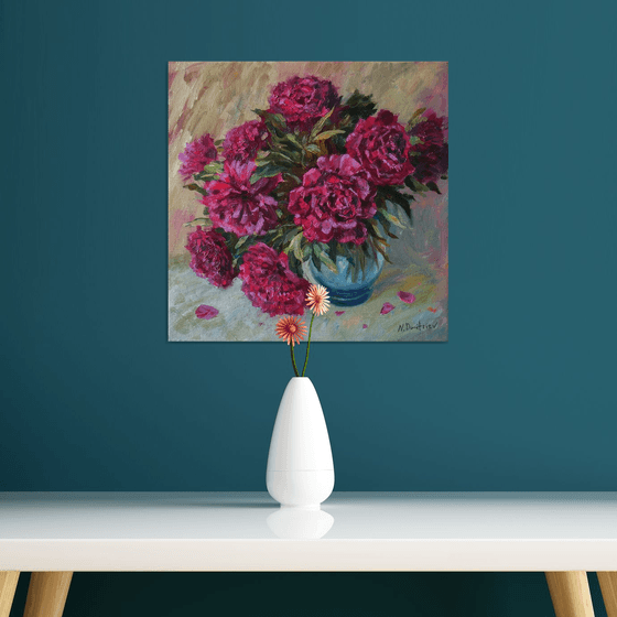 The Bouquet Of Peonies