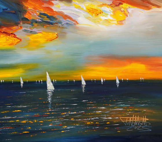 Seaside Sailing Impression A 2
