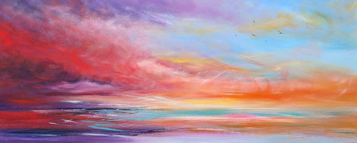 Nature’s Symphony VI, Seascape by Mel Graham