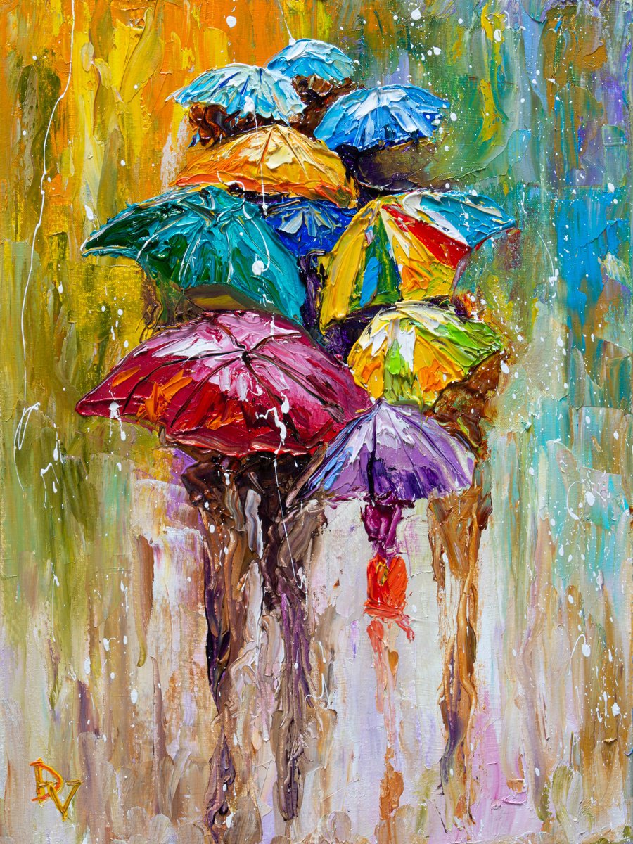 Rainy Harmony By Vladyslav Durniev, 12 X 16, Artwork For Sale On Artfinder