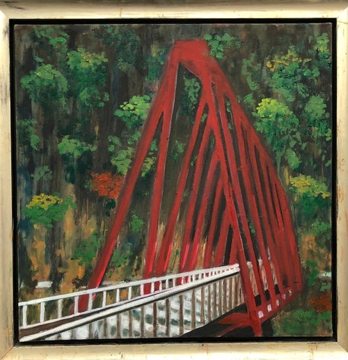 The Olde Oaken Bridge by Stuart Marcus