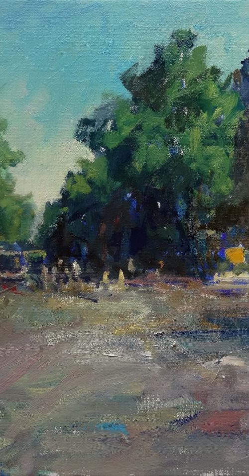 Boulevard beaumarchais, Paris by Manuel Leonardi
