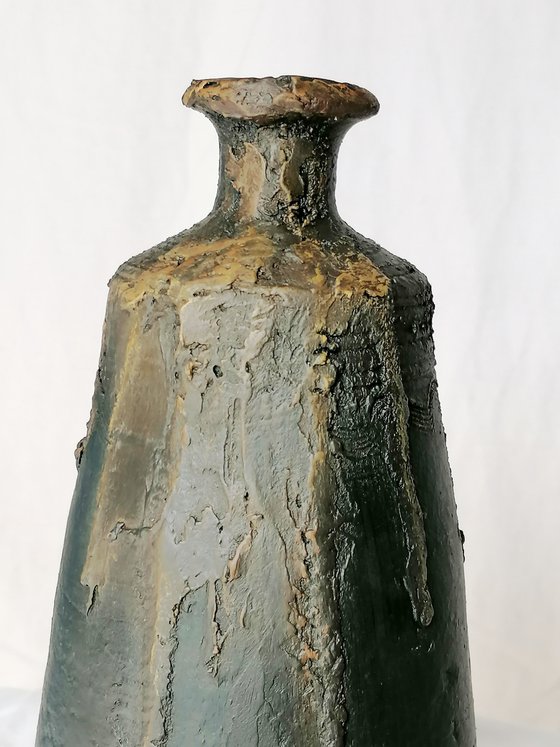 Wabi-Sabi large Ceramic vase