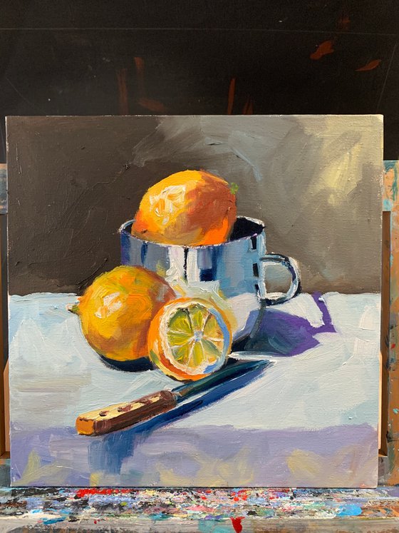 Still life with Lemons. #2.