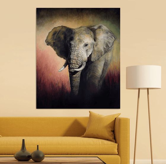 A Colourful Elephant