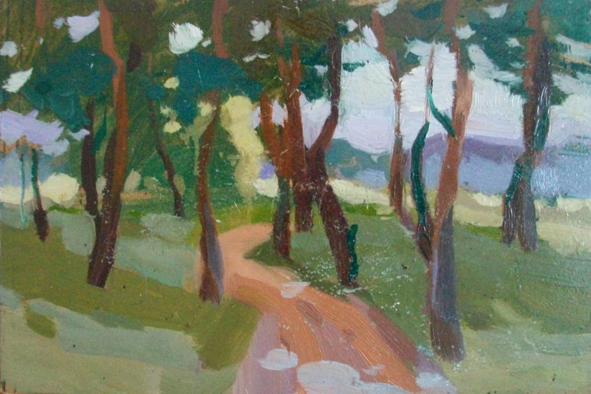 landscape by Jaroslav Leonets