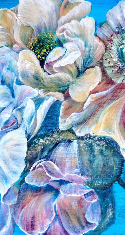 Stylish Poppies. Original by Elena Pertceva
