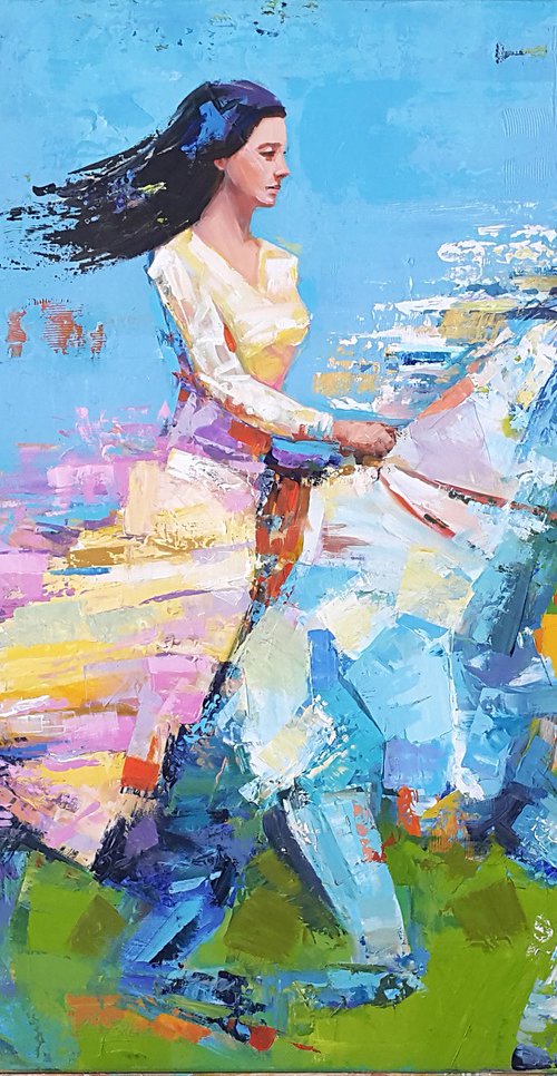 Wild West Horse Riding by Trayko Popov