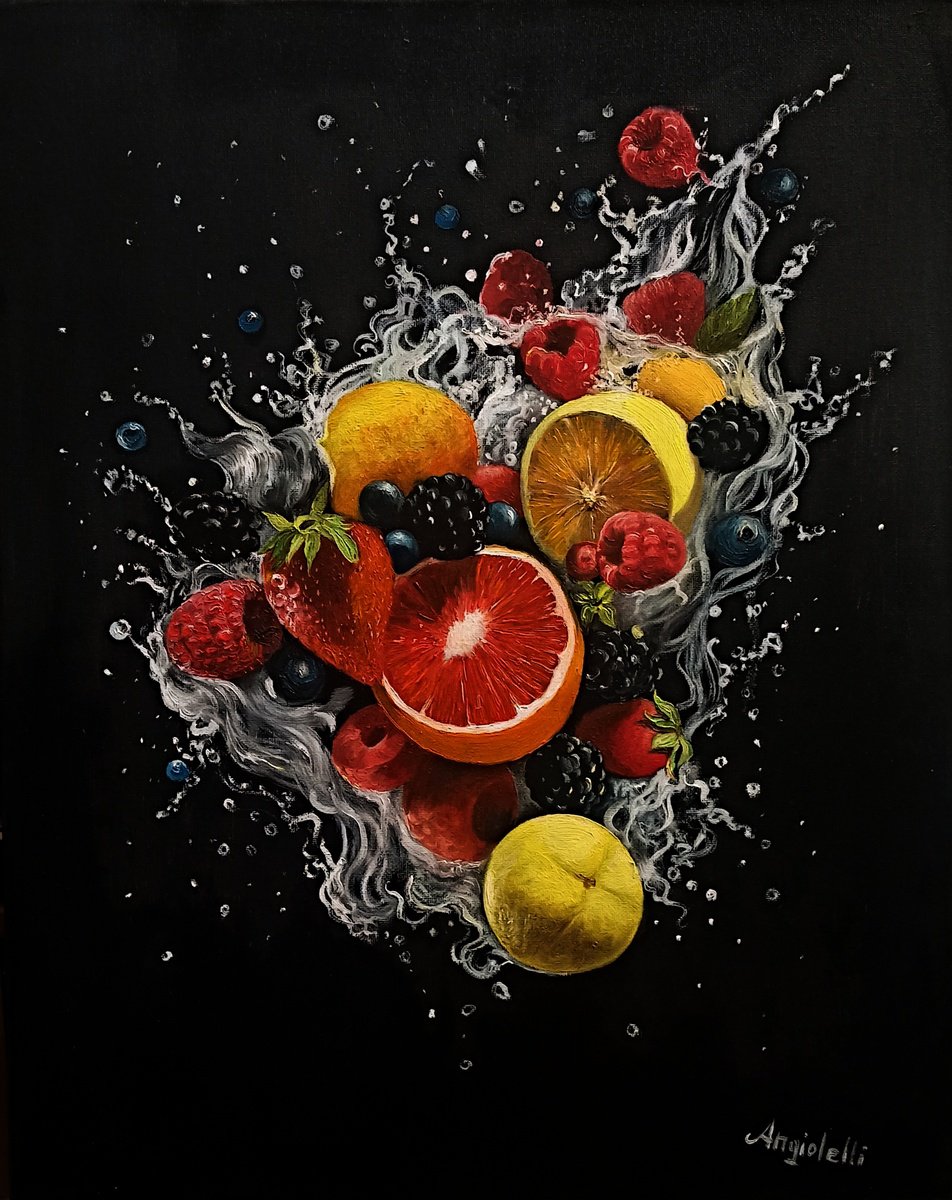 Sparkling still life by Anna Rita Angiolelli