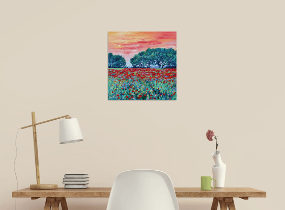 Evening Poppies
